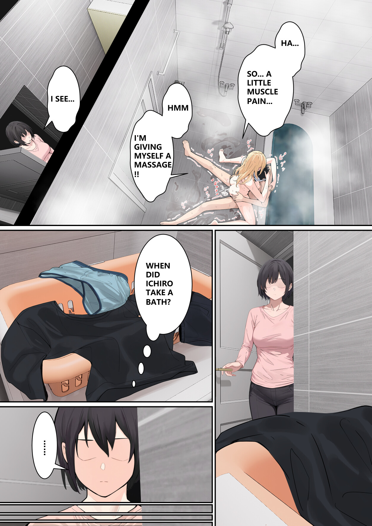 Hentai Manga Comic-My AR glasses can see various stats about my foster sister?!-Read-188